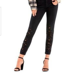 Miss Me Black Ankle Skinny